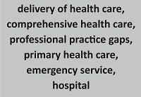 Assessment of the health care system functioning in Poland
in light of the analysis of the indicators of the hospital
emergency department (ED) and primary health care (PHC)
– proposals for systemic solutions