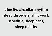 The effect of a combination of motivational counselling with
armodafinil therapy in obese patients with shift work disorder
in primary care