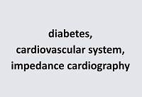 Hemodynamic changes in patients with diabetes