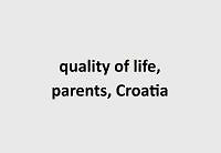Quality of life of toddlers in Croatia