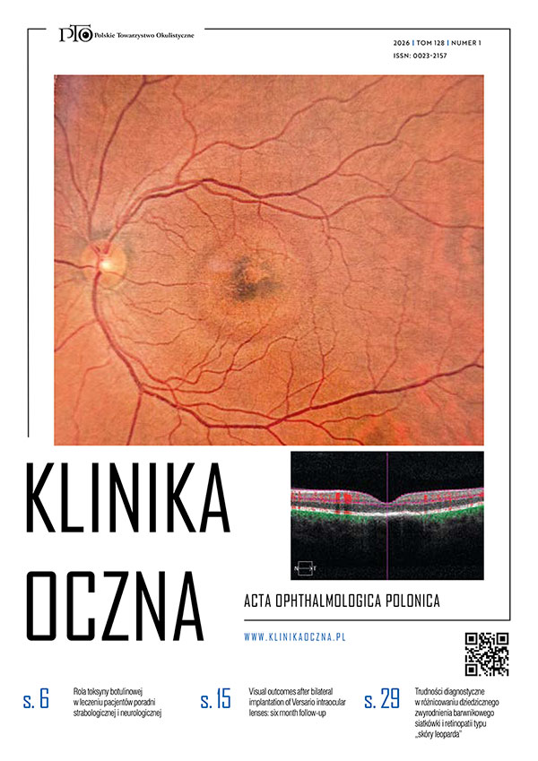 Klinika Oczna / Acta Ophthalmologica Polonica