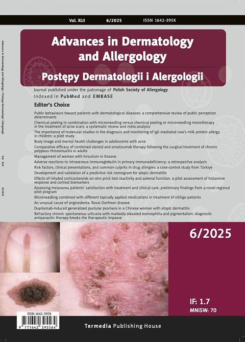 Postępy Dermatologii i Alergologii