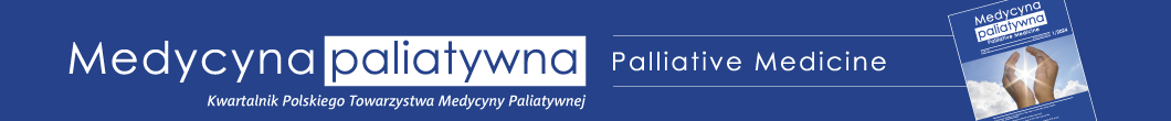 Palliative Medicine