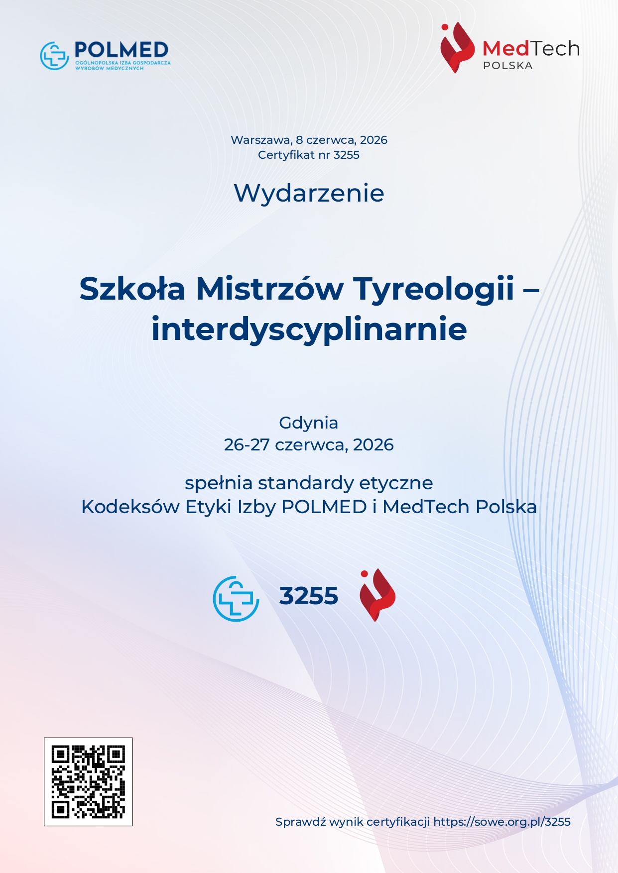 Certyfikat INFARMA